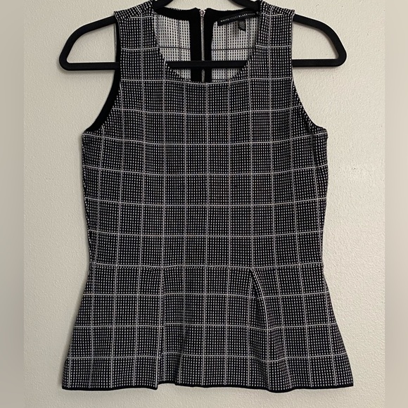 White House Black Market Tops - Peplum Sleeveless Blouse